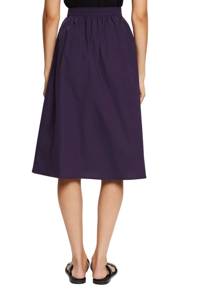 Esprit Röcke*Midirock mit elastischem Bund dark purple