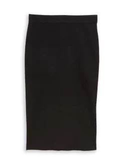 Tom Tailor Röcke*Midi-Rock mit Schlitz deep black