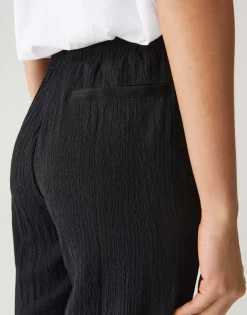 Opus Hosen*Mileni crinkle Black