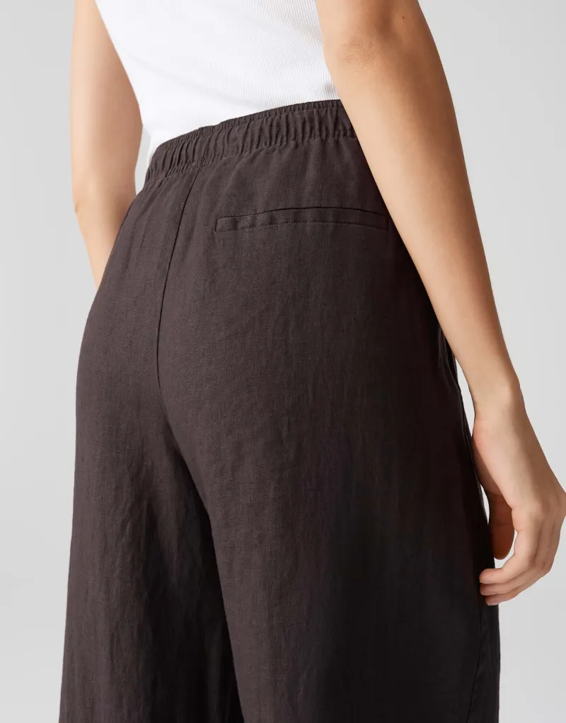 Opus Hosen*Mileni linen midnight brown