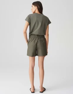 Opus Shorts*Mingah olive leaf