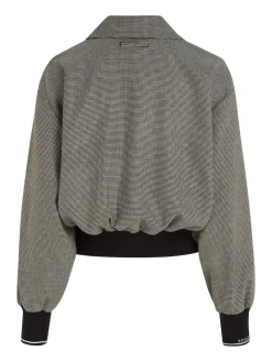 Tommy Hilfiger Jacken*MINI CHECK BOMBER JACKET white check