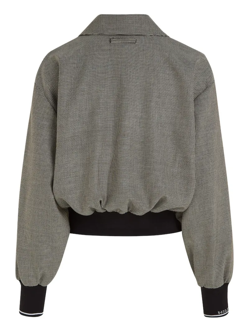 Tommy Hilfiger Jacken*MINI CHECK BOMBER JACKET white check