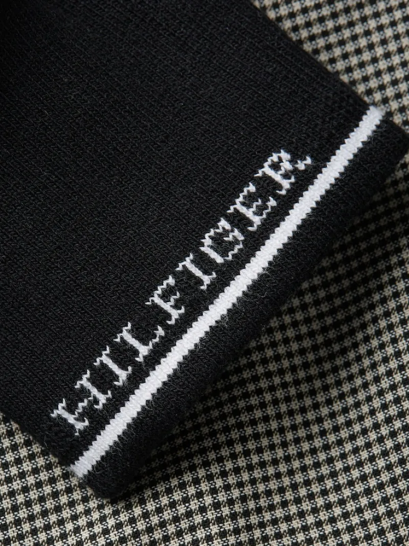 Tommy Hilfiger Jacken*MINI CHECK BOMBER JACKET white check