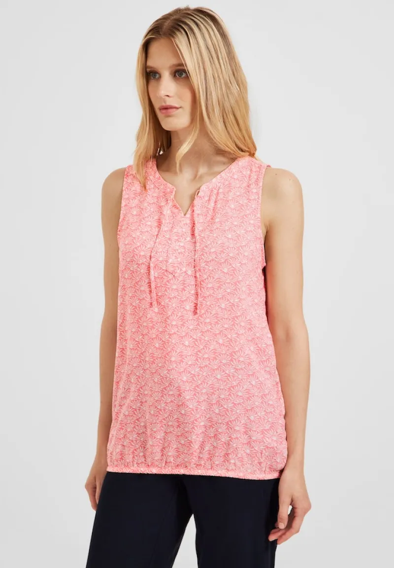 Cecil Blusen*Minimalprint Bluse soft pink