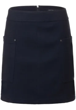 Street One Röcke*Minirock in Woll-Optik deep blue