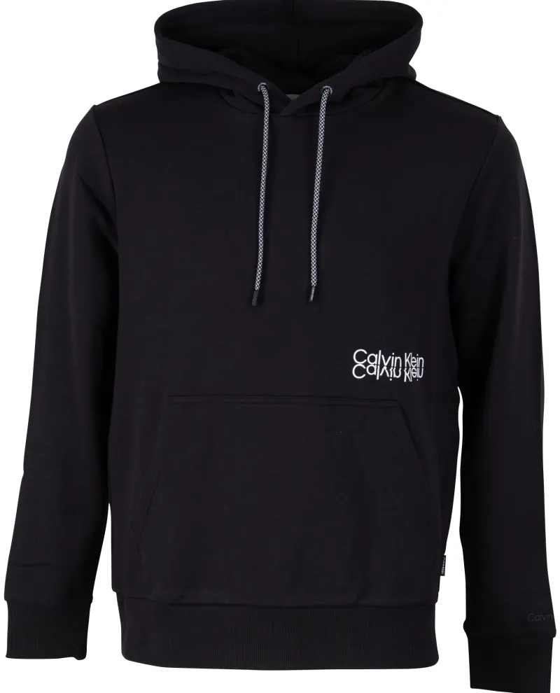 Calvin Klein Pullover & Sweatshirts*MIRRORED LOGO HOODIE Schwarz
