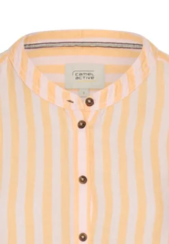 Camel Active Kleider*Mittellanges Kleid mit Rückenfalte apricot