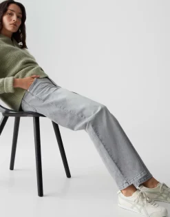 Opus Jeans*Miva align light modern grey