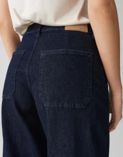 Opus Jeans*Miva turn up rinsed blue