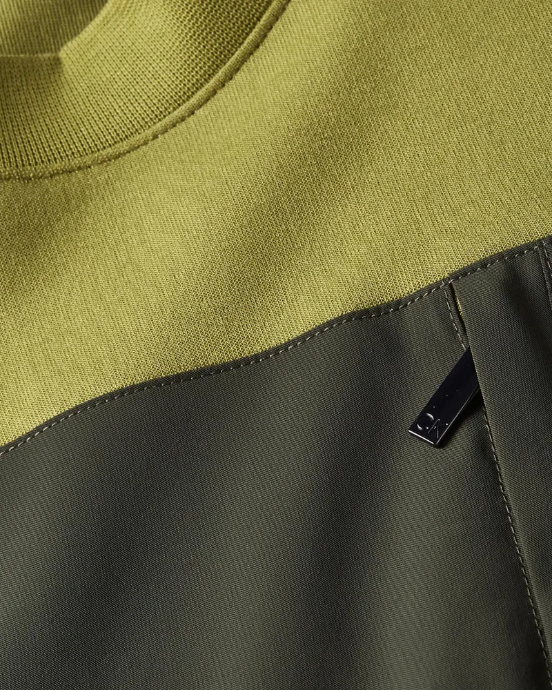 Calvin Klein Pullover & Sweatshirts*MIX MEDIA REPREVE SWEATSHIRT LRV