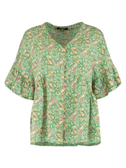 Zabaione Blusen*Modell: Bluse Hanni grass green