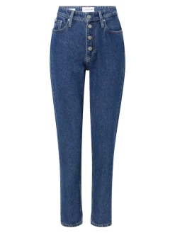 Calvin Klein Jeans Jeans*MOM JEAN ANKLE denim dark