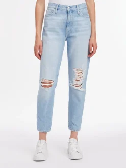 Calvin Klein Jeans Jeans*MOM JEAN ANKLE denim light
