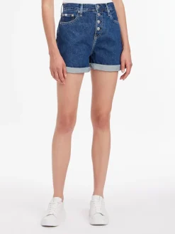 Calvin Klein Jeans Shorts*MOM SHORT dark blue