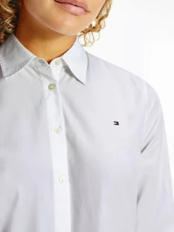 Tommy Hilfiger Blusen*MONICA RELAXED SHIRT LS th optic white