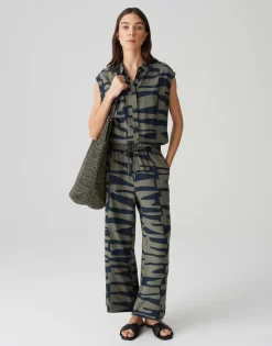 Opus Kleider*Monny shadow olive leaf