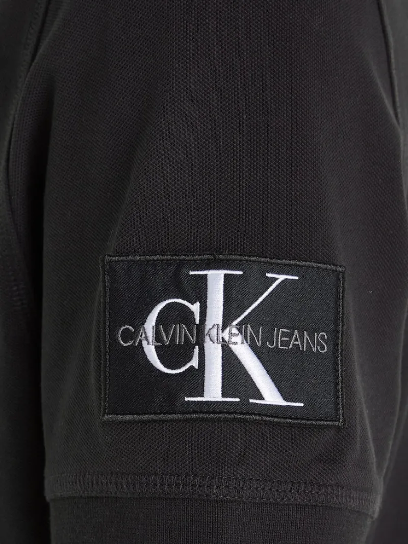 Calvin Klein Jeans Shirts*MONOLOGO BADGE POLO ck black