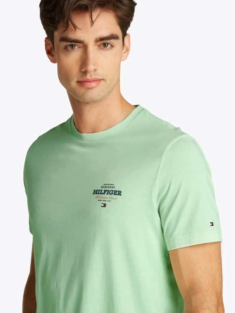 Tommy Hilfiger Shirts|Big Boys*MONOTYPE ALL AMERICAN TEE opal green