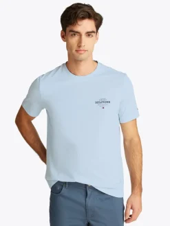 Tommy Hilfiger Shirts|Big Boys*MONOTYPE ALL AMERICAN TEE breezy blue