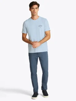 Tommy Hilfiger Shirts|Big Boys*MONOTYPE ALL AMERICAN TEE breezy blue