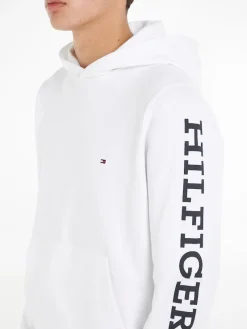 Tommy Hilfiger Pullover & Sweatshirts|Big Boys*MONOTYPE HOODY white