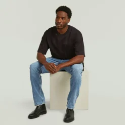 G-star Raw Jeans|Big Boys*Mosa Straight faded sea point blue