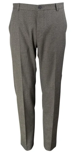 Calvin Klein Hosen*MOULINE TWILL GRID TAPERED PANTS Grau