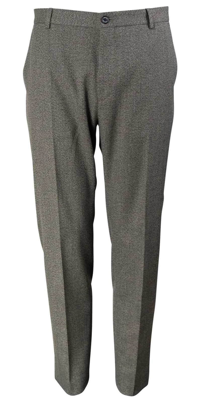 Calvin Klein Hosen*MOULINE TWILL GRID TAPERED PANTS Grau