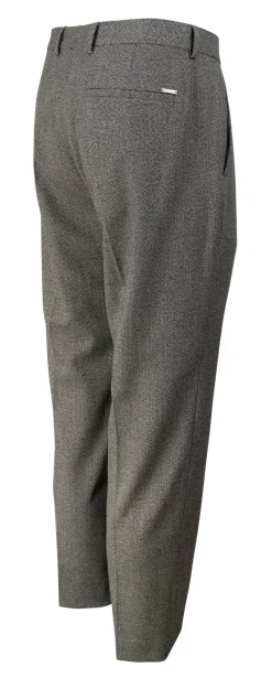 Calvin Klein Hosen*MOULINE TWILL GRID TAPERED PANTS Grau