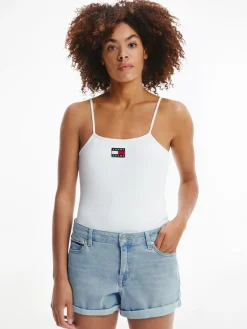 Tommy Jeans Shorts*MR DNM SHORT BF0211 denim light