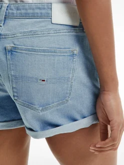 Tommy Jeans Shorts*MR DNM SHORT BF0211 denim light