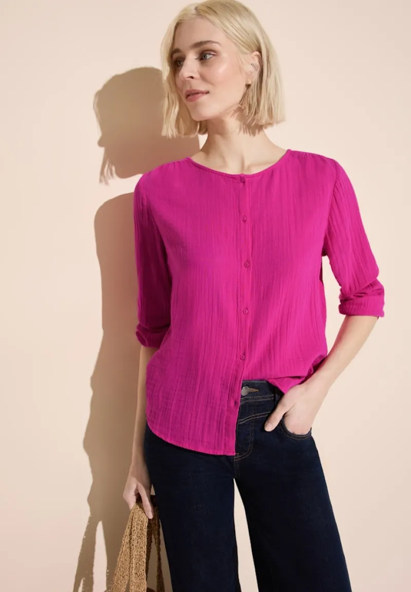 Street One Blusen*Musselin Bluse magnolia pink