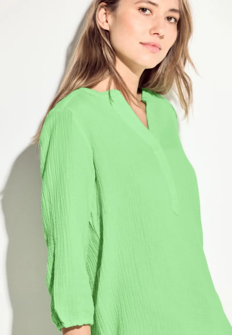 Cecil Blusen*Musselin Bluse matcha lime