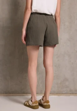 STREET ONE STUDIO Shorts*Musselin Shorts acron brown
