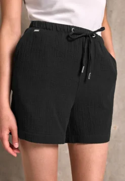 STREET ONE STUDIO Shorts*Musselin Shorts Black