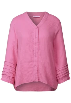 STREET ONE STUDIO Blusen*Musselintunika intense rose