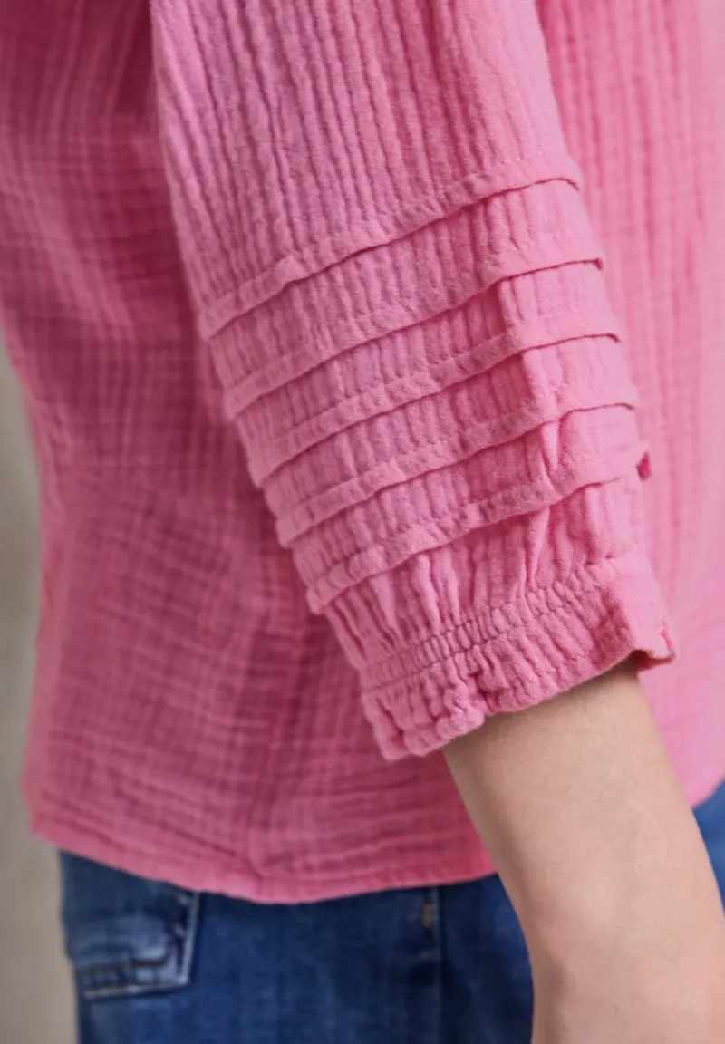 STREET ONE STUDIO Blusen*Musselintunika intense rose