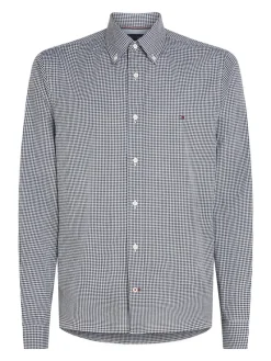 Tommy Hilfiger Hemden|Big Boys*NAT. SOFT FLEX GINGHAM RF SHIRT desert sky - optic white