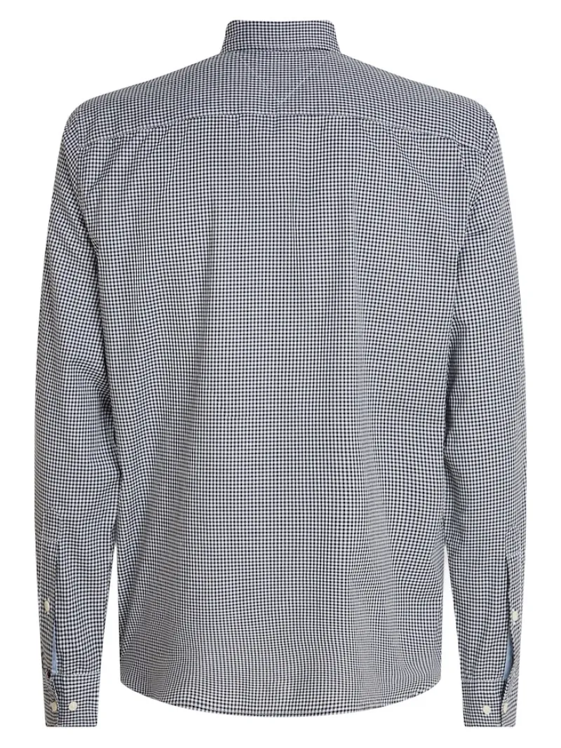 Tommy Hilfiger Hemden|Big Boys*NAT. SOFT FLEX GINGHAM RF SHIRT desert sky - optic white