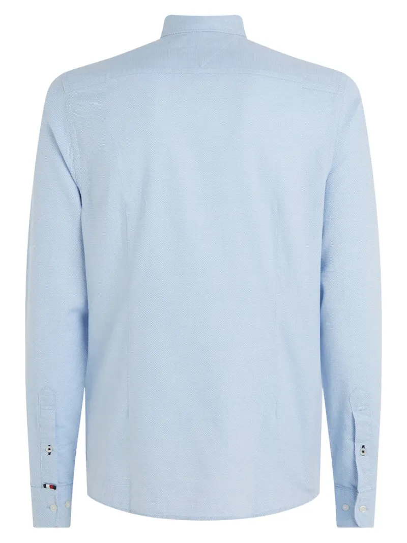 Tommy Hilfiger Hemden|Big Boys*NATURAL SOFT DOBBY SF SHIRT cloudy blue