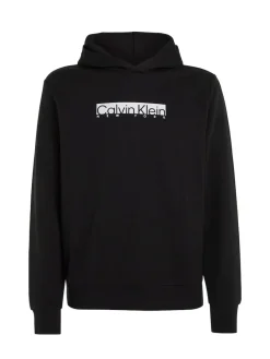 Calvin Klein Pullover & Sweatshirts*NEW YORK BOX LOGO HOODIE ck black