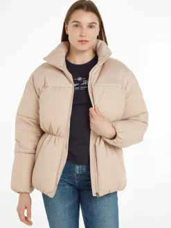 Tommy Hilfiger Jacken*NEW YORK PUFFER JACKET merino beige