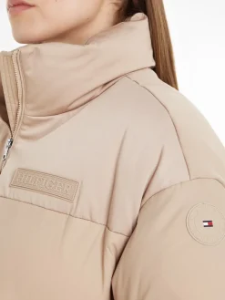 Tommy Hilfiger Jacken*NEW YORK PUFFER MAXI merino beige