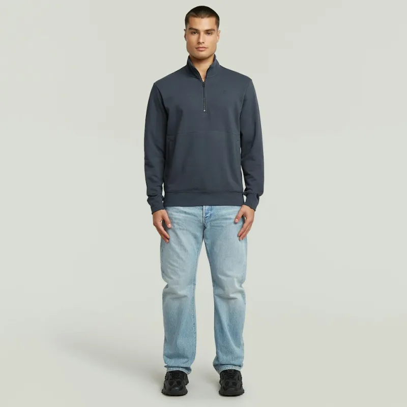 G-star Raw Pullover & Sweatshirts*Nifous half zip sw india ink