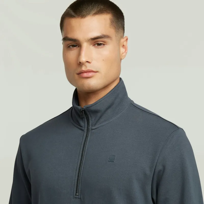 G-star Raw Pullover & Sweatshirts*Nifous half zip sw india ink