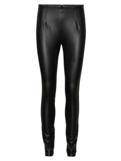 Noisy May Hosen*NMALOHA HW SKINNY COATED LEGGING NOOS Black