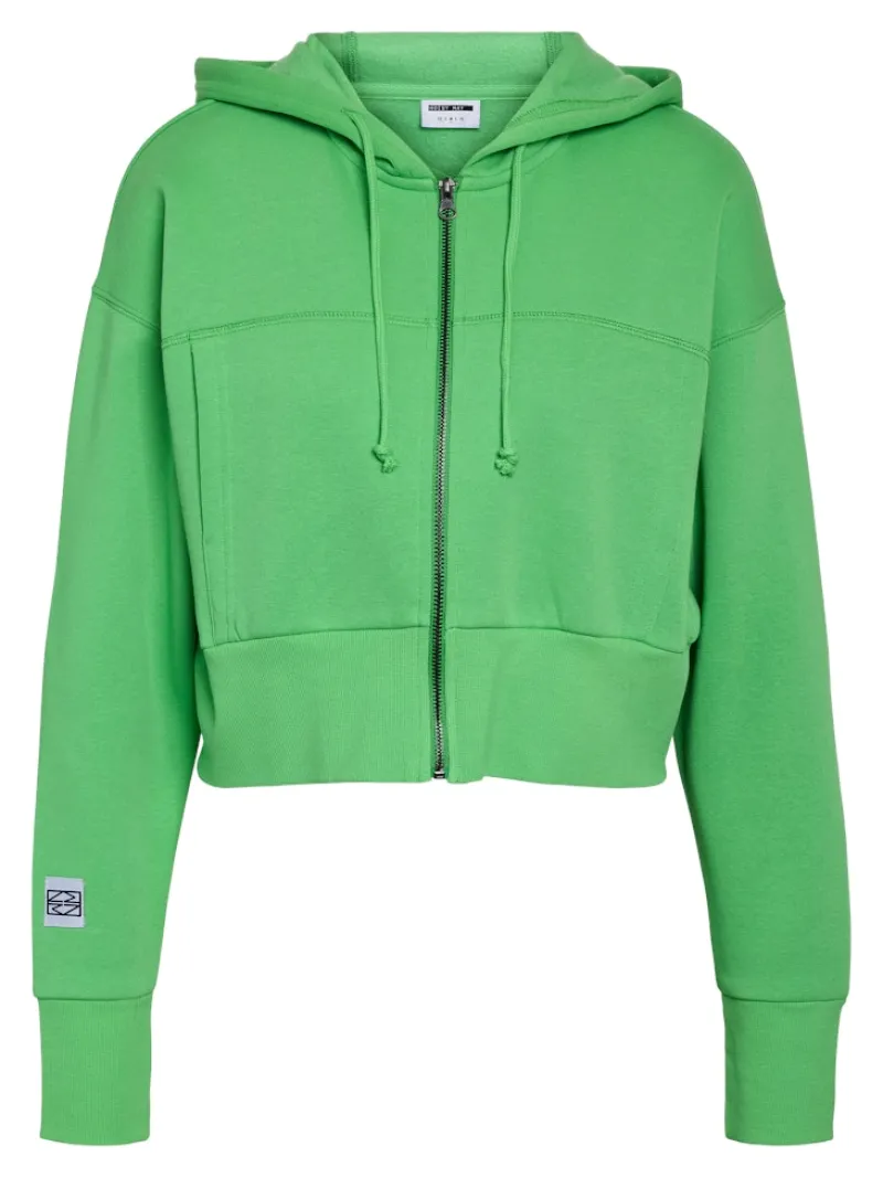 Noisy May Pullover & Sweatshirts*NMARYA L/S ZIP HOODIE JRS irish green