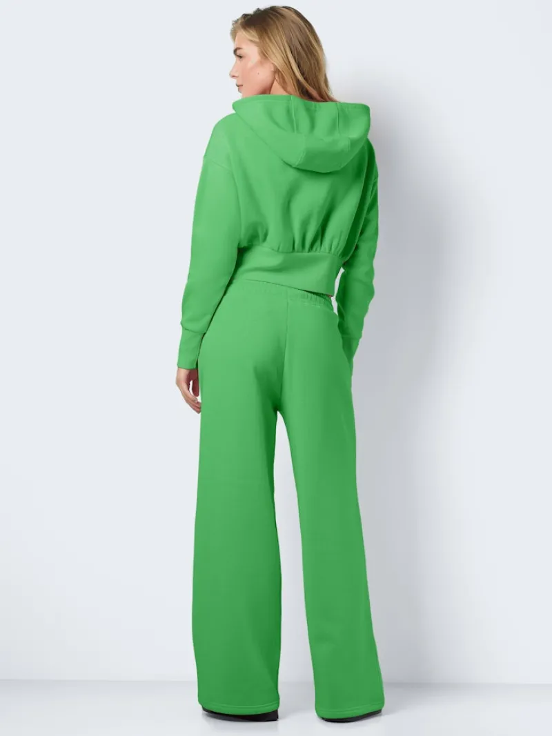 Noisy May Pullover & Sweatshirts*NMARYA L/S ZIP HOODIE JRS irish green