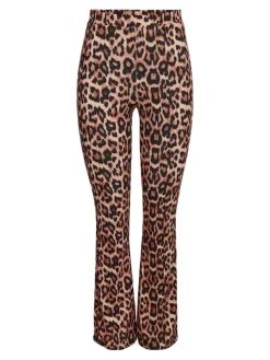 Noisy May Hosen*NMBELLA H/W AOP PANT JRS LX Natural